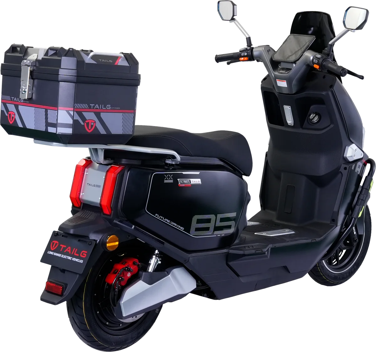 Optimus 2.9L vista trasera en diagonal